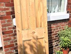 Freecycle Internal pine door. 1897.