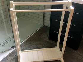 Freecycle White Company freestanding towel rail