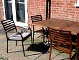 Freecycle Garden table and chairs