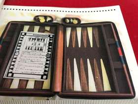 Freecycle Travel backgammon set