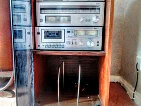 Freecycle Sony and Aiwa hifi tape decks and tuner