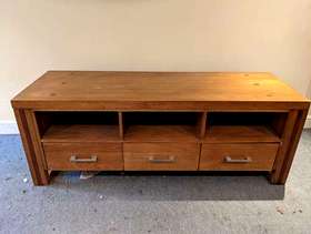 Freecycle Large wooden TV stand