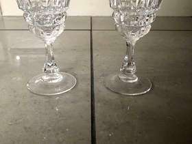 Freecycle Crystal wine glasses Set of 6