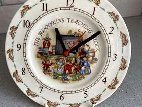 Freecycle Bunnykins teaching clock
