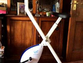 Freecycle Davina McCall excercise bike.