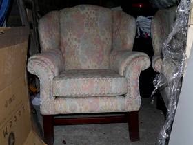 Freecycle Two matching armchairs