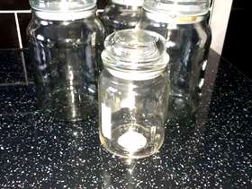 Freecycle Storage jars