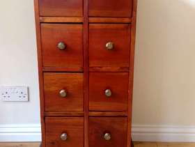 Freecycle Dark Wood CD / DVD storage units