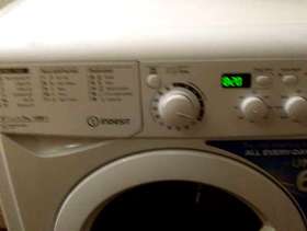 Freecycle Indesit washing machine