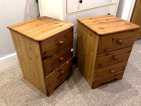 Freecycle Bedside tables