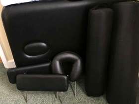 Freecycle Massage table and accessories