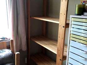 Freecycle Pine shelving unit