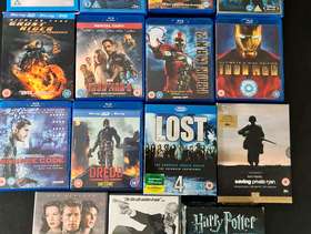 Freecycle Selection of Bluray & DVD Titles.