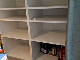 Freecycle 2 x IKEA bookshelf with 2 drawers