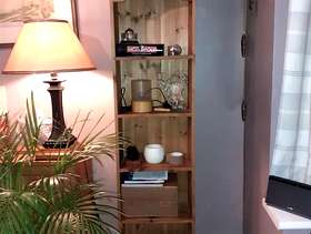 Freecycle Pine bookcase