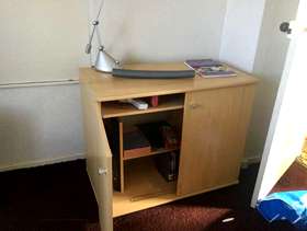 Freecycle Computer desk / cupboard.