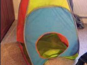 Freecycle Children's teepee tent