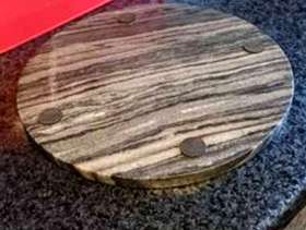 Freecycle Solid marble heavy chopping board