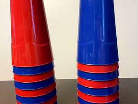 Freecycle 24oz plastic cups - set of 16