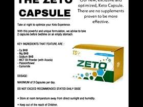 Freecycle Zeto keto capsules