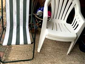 Freecycle Garden chairs