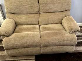 Freecycle G Plan 2 seater sofa & electric recliner chair