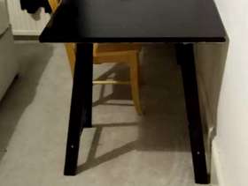 Freecycle Sturdy, black, work table