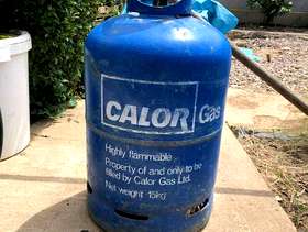 Freecycle Calor gas cylinder