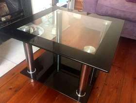 Freecycle Glass coffee table