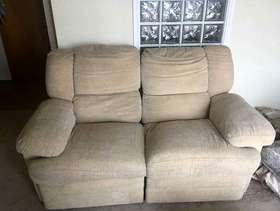 Freecycle 2 reclining sofas