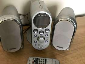 Freecycle Hitachi Radio and CD player