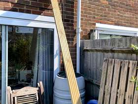 Freecycle 3.6m piece of decking