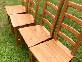 Freecycle 4 wooden chairs