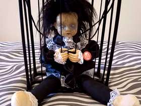 Freecycle Halloween doll