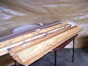 Freecycle Bamboo blinds