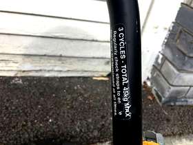 Freecycle Bicycle rack for car.