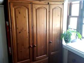 Freecycle Pine Wardrobe