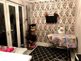 Freecycle Modern Clear Kitchen table chairs