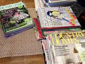Freecycle Collection of interiors and gardening magazines