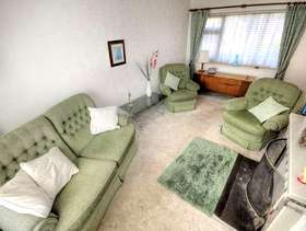 Freecycle Sofa and two chairs