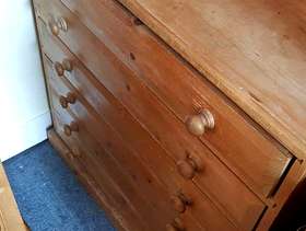 Freecycle Pine Chest of Drawers