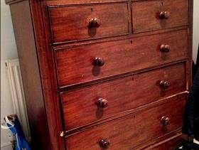 Freecycle Victorian Chest of Drawers