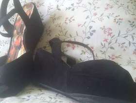 Freecycle Black Next unworn wedge shoe