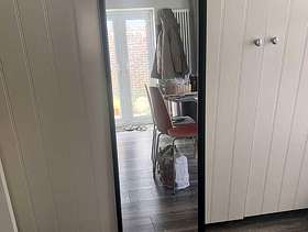 Freecycle Ikea Nissedal Full Length Mirror (40x150cms) Black Surround