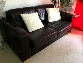 Freecycle Fabulous leather sofa