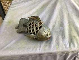 Freecycle Ornate Fish for the Garden