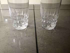 Freecycle Crystal juice glasses Set of 6