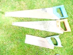 Freecycle Sandvik and Spear & Jackson Saws