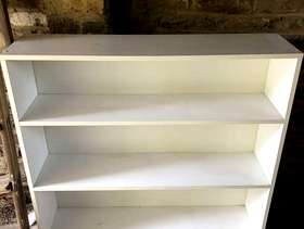 Freecycle White bookcase
