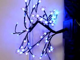 Freecycle Blue led tree light